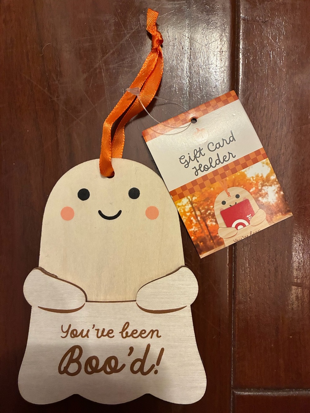 NWT! Cute Ghost 👻 “You've Been Boo'd!” Gift Card Holder. Perfect for Halloween!